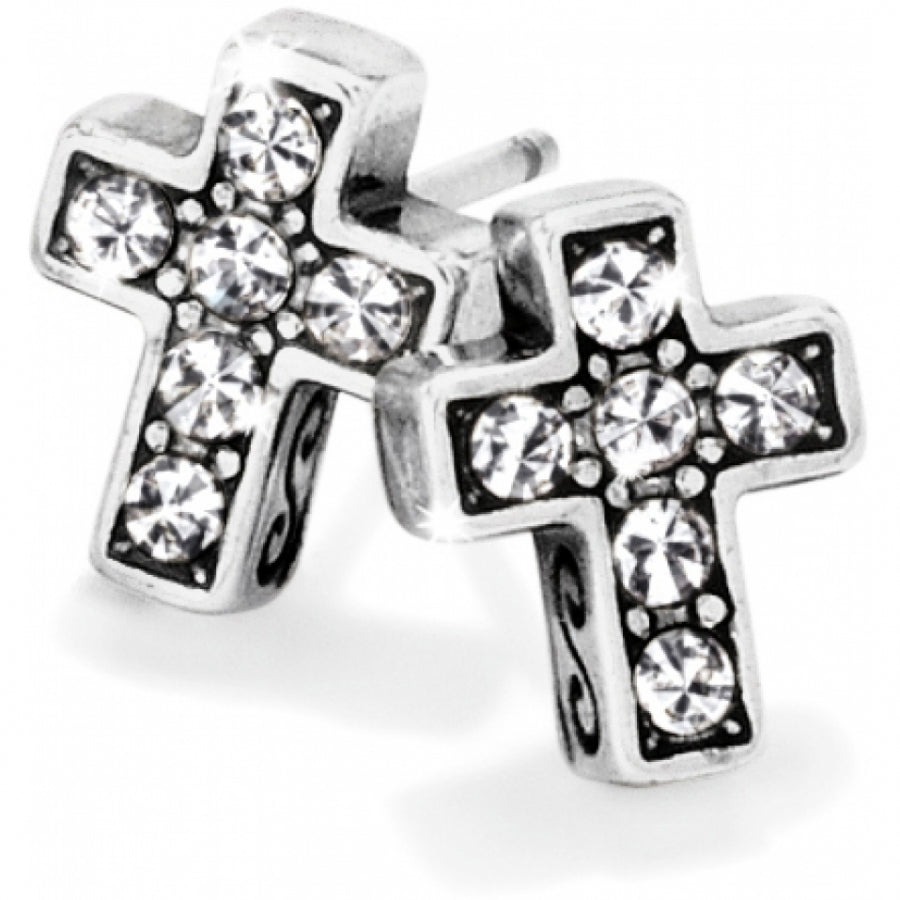 Brighton: Starry Night Cross Mini Post Earrings