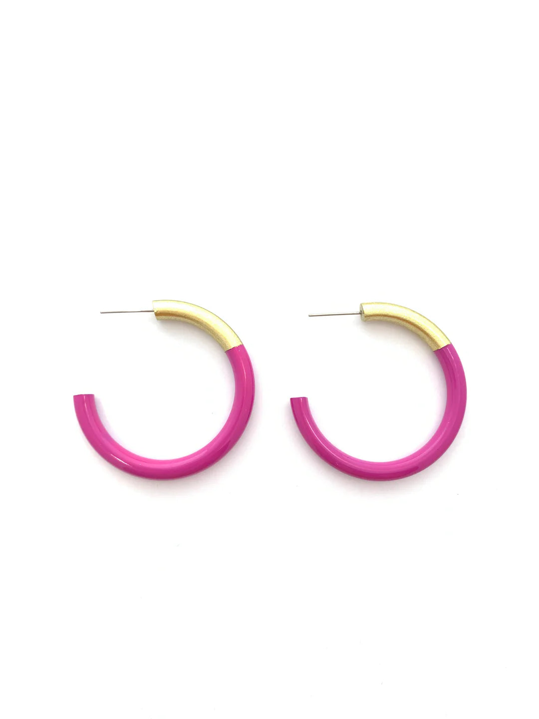 Accessory Jane: Colored Hoop Earrings