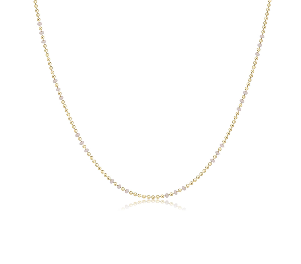 Enewton: 15" Chocker Hope Joy in Off White