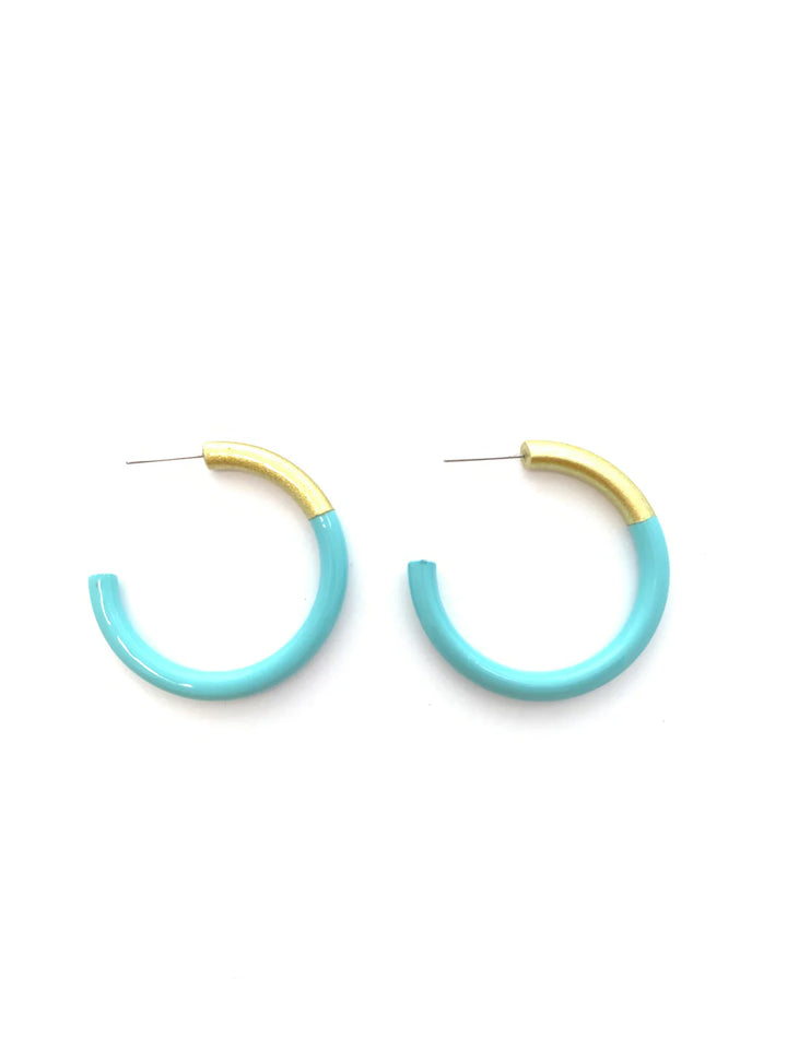 Accessory Jane: Colored Hoop Earrings