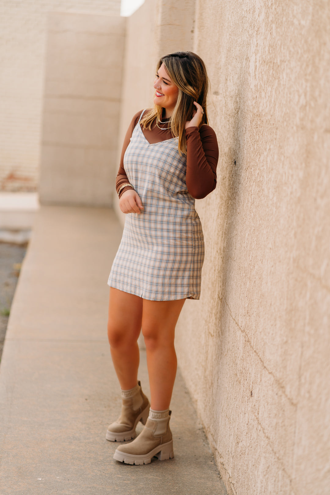 Steve Madden: Nelle Bodysuite in Chestnut