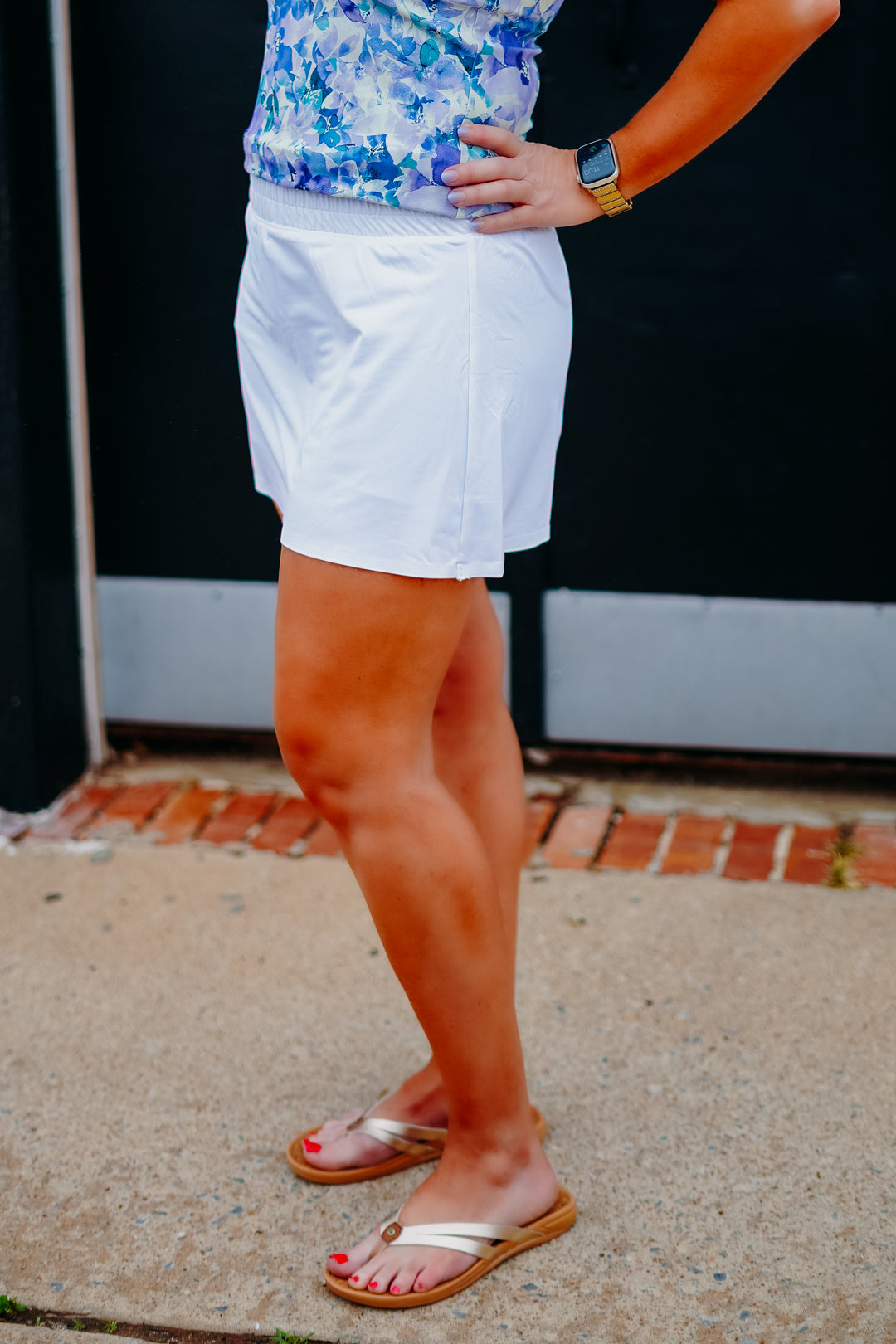 Spanx: Activate Skort 14" in Vivid White