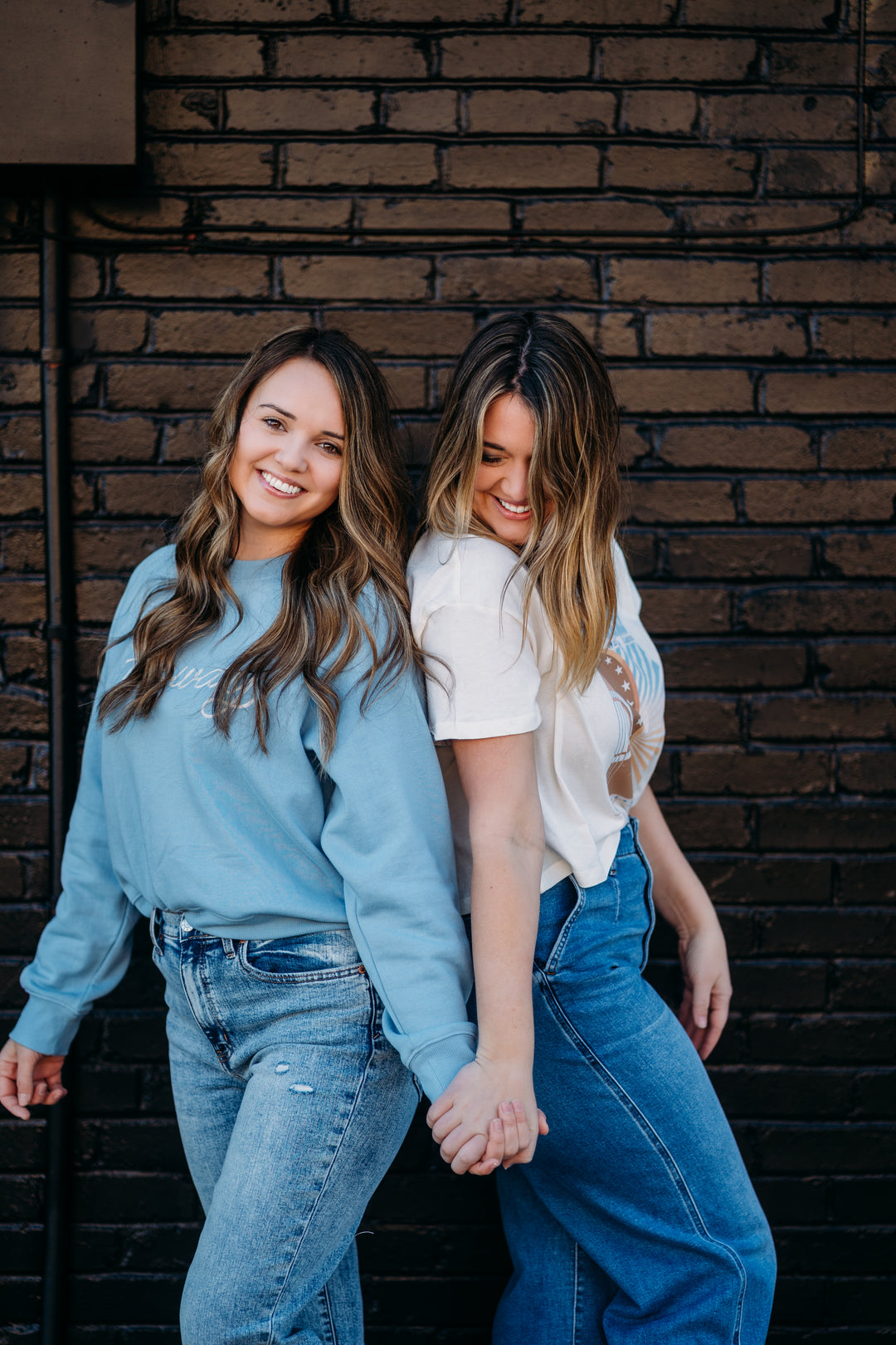 Z Supply: Howdy Sweatshirt in Coastal Blue