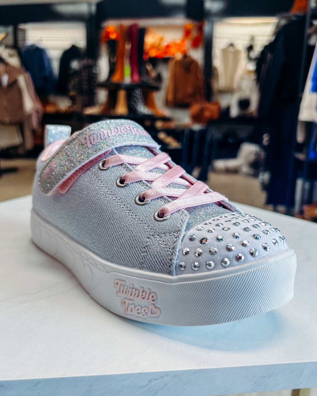 Skechers: Heart Steps Shimmer Sweetie GYPK