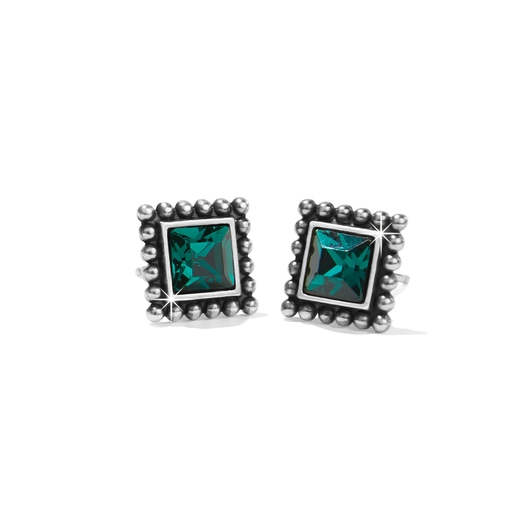 Brighton: Sparkle Square Mini Post Earrings
