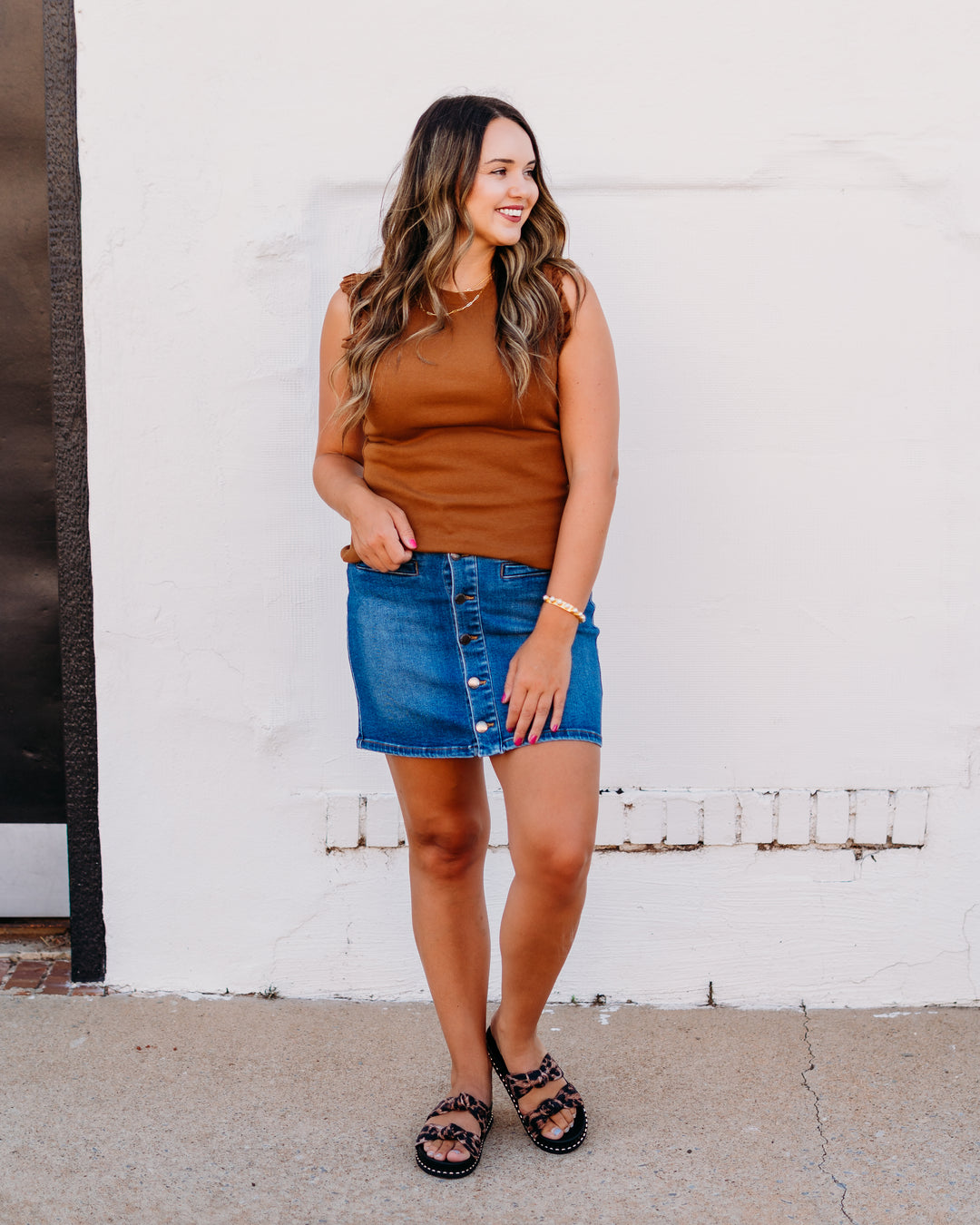 Dear John: Quinn Jean Skirt in Denim