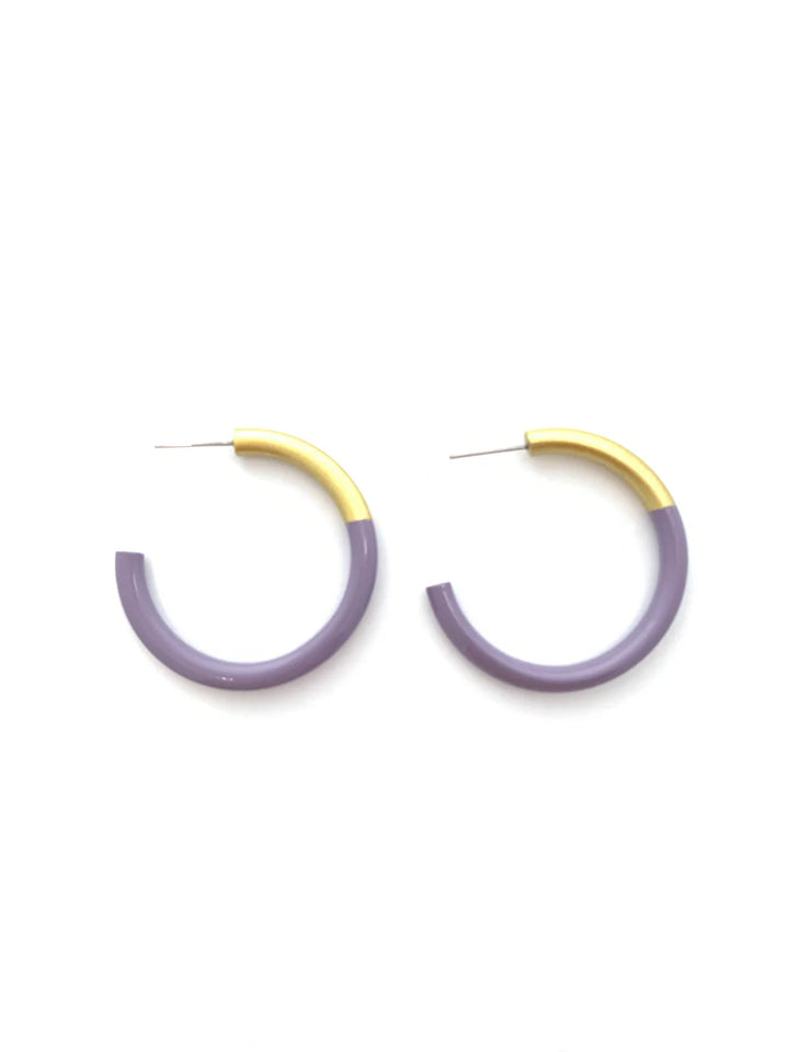Accessory Jane: Colored Hoop Earrings