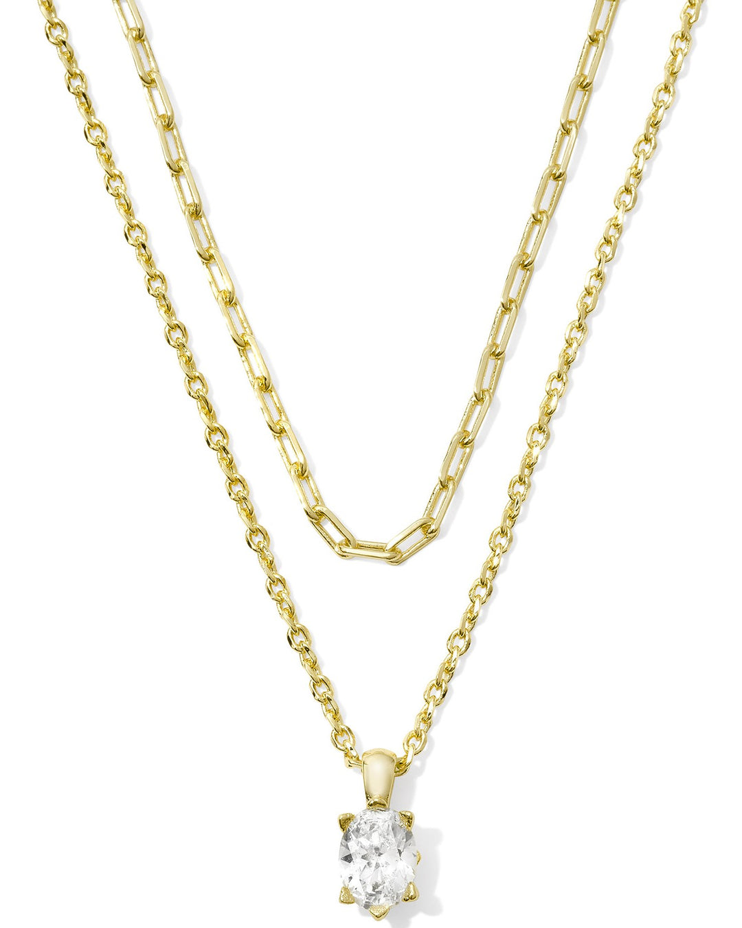 Kenra Scott: CAILIN MULTI STRAND NECKLACE IN GOLD
