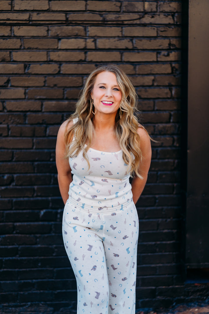 Z Supply: Cowboy Vintage Tank in Moonstone