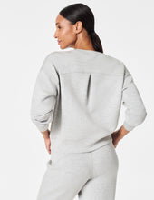 Load image into Gallery viewer, Spanx: AirEssentials Crew in Light Heather Grey
