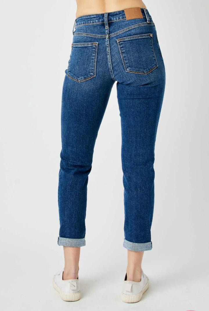 Judy Blue: MR Destroy Slim Jeans