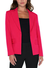 Load image into Gallery viewer, Liverpool: Notch Collar Blazer in Pink Punch
