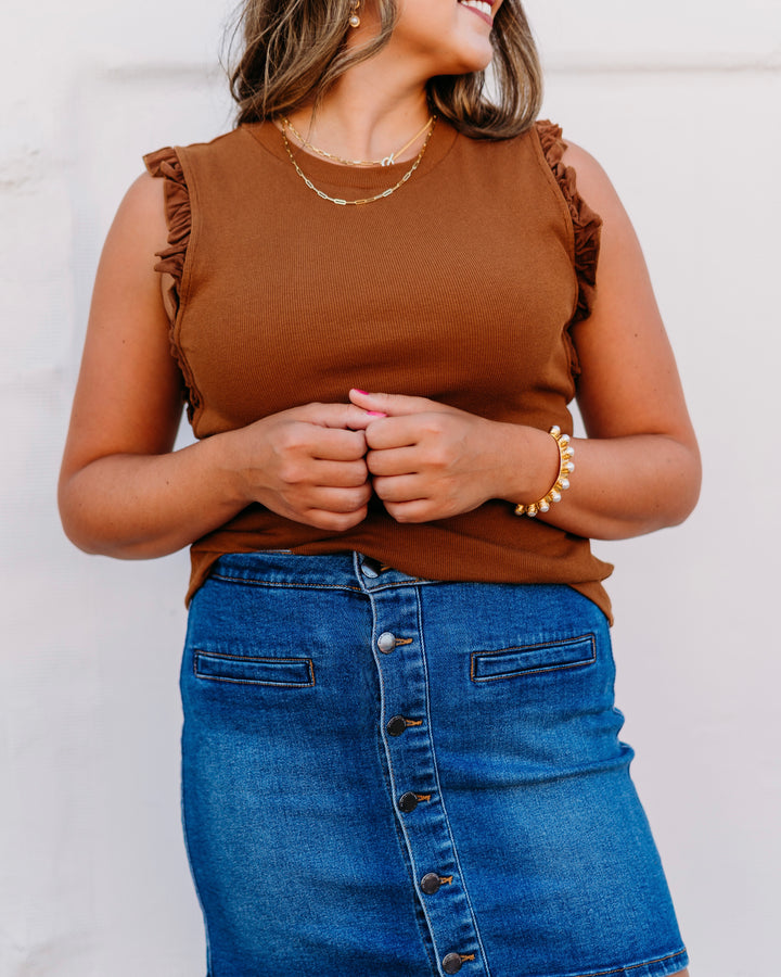 Dear John: Quinn Jean Skirt in Denim