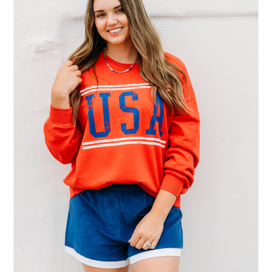 Z Supply: Soyer Terry Short in Yacht Blue