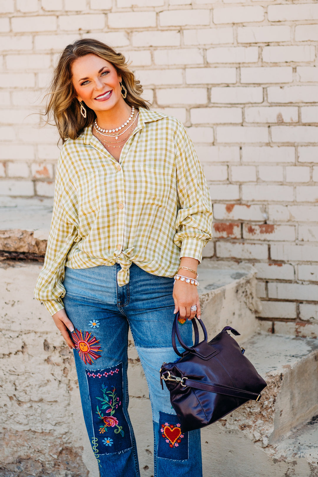 Billabong: Swell Blouse in Green Envy ABJWT00473-YLF0