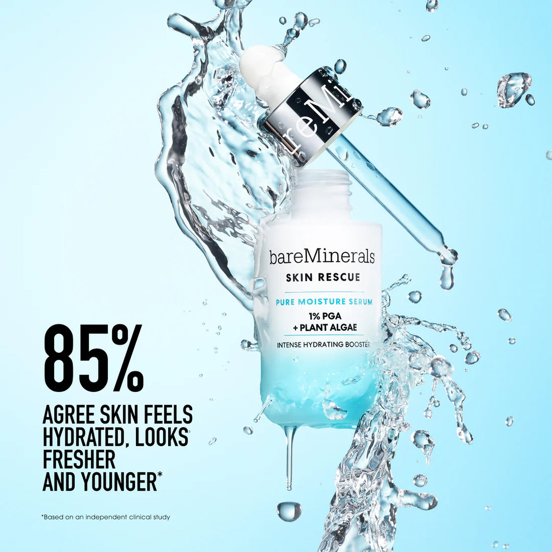Bare Minerals: SKIN RESCUE PURE MOISTURE SERUM WITH 1% PGA AND PLANT ALGAE