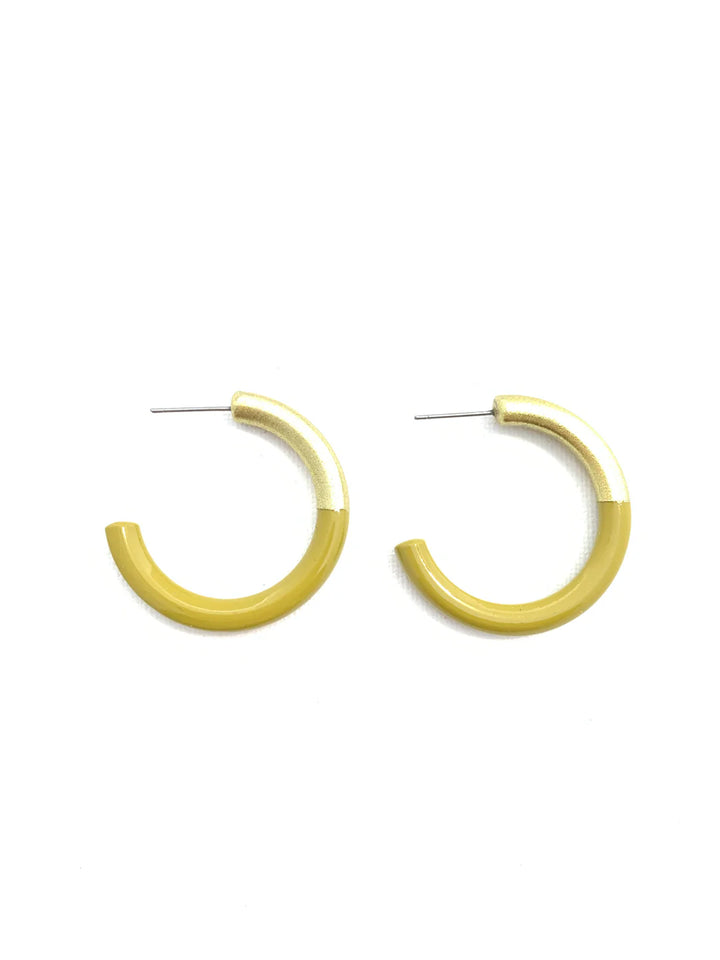Accessory Jane: Colored Hoop Earrings