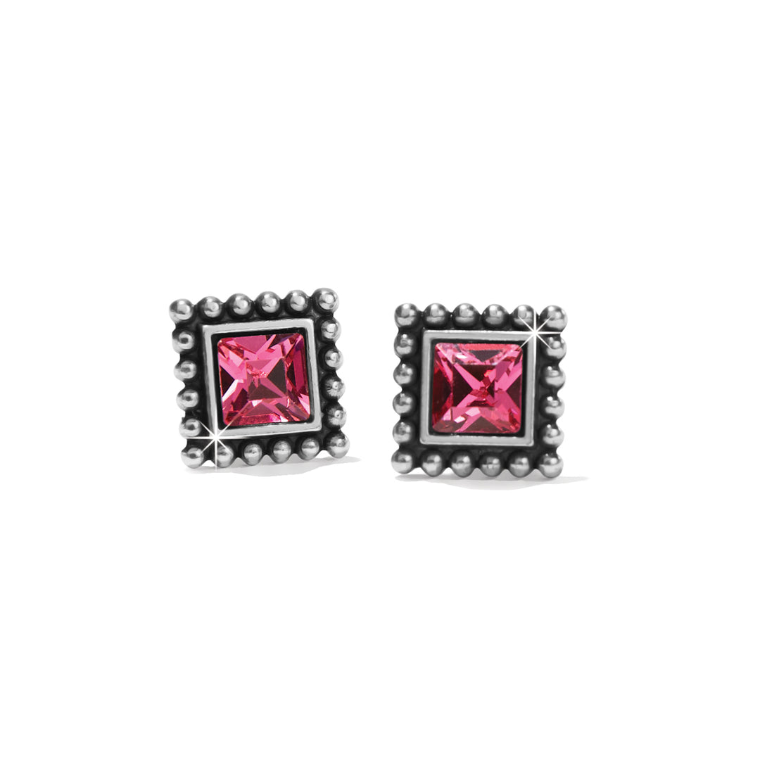 Brighton: Sparkle Square Mini Post Earrings