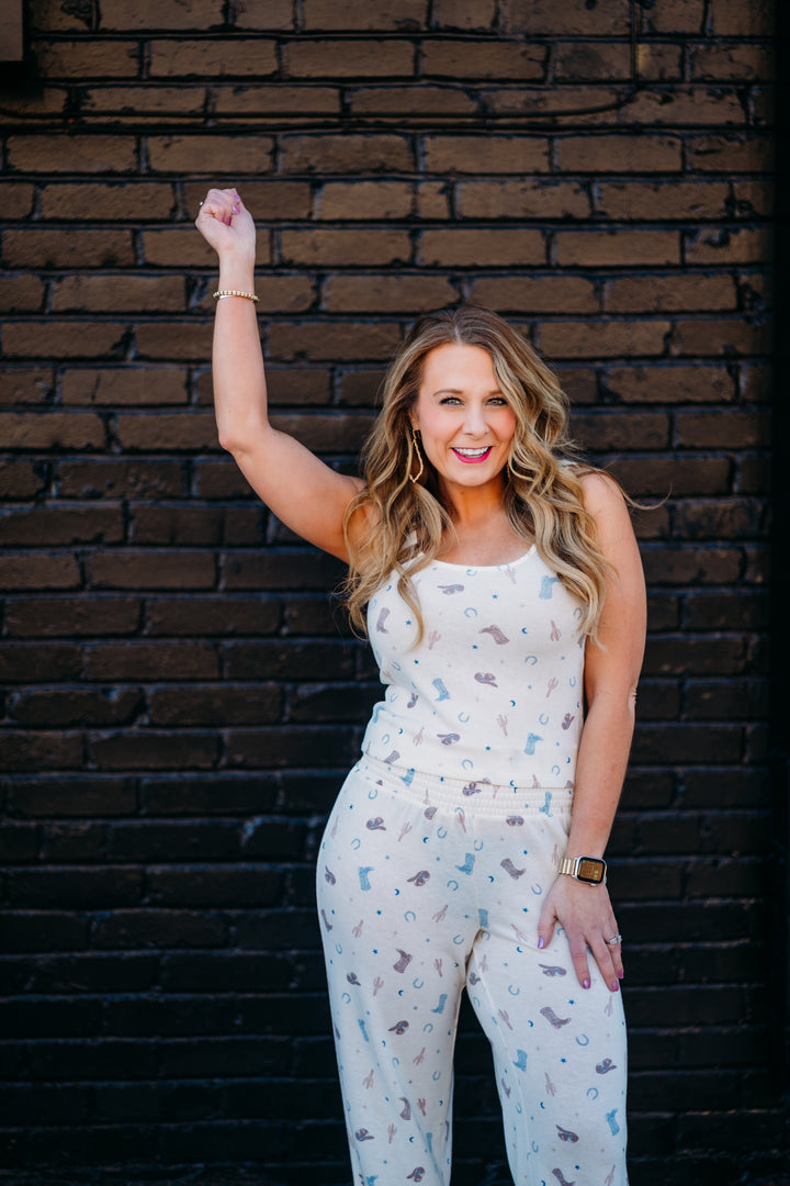 Z Supply: Cowboy Vintage Tank in Moonstone