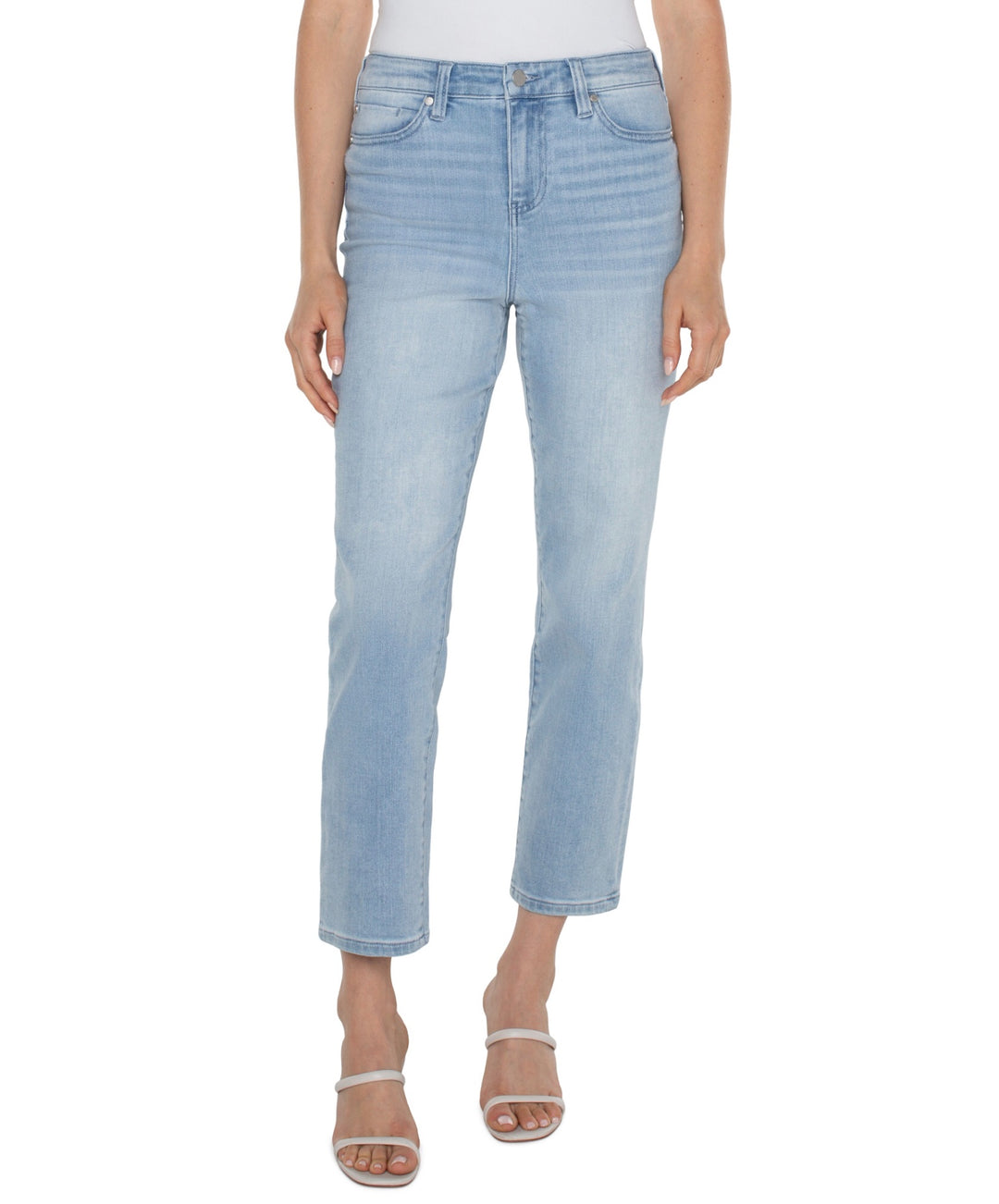 Liverpool: Liv High Rise Non-Skinny Skinny in Clarkdale