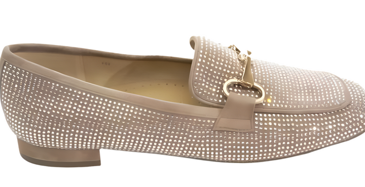 Vaneli: Sharla Military Suede Flats