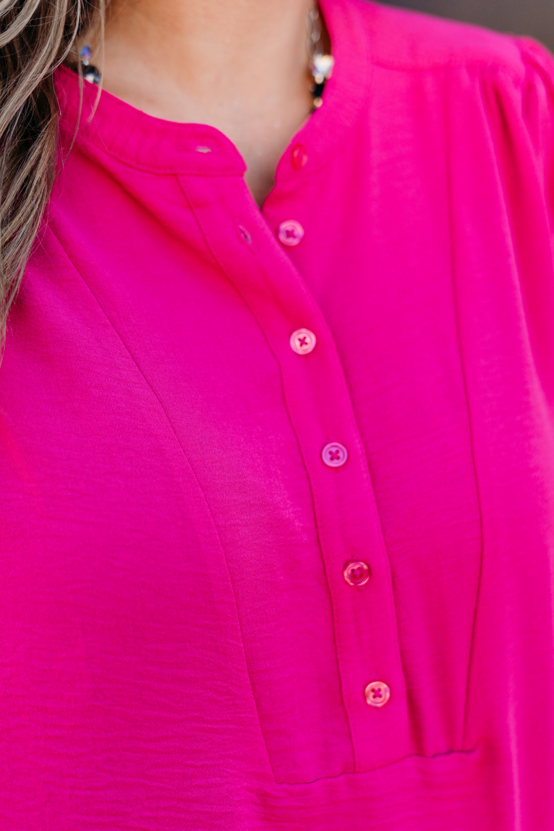 Tribal: Long Sleeve W/ Folded Hem in Cherry Pink (5971O-4835)