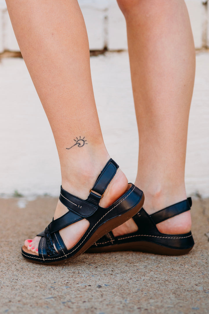 Clarks: Cecily Strap Black Combination