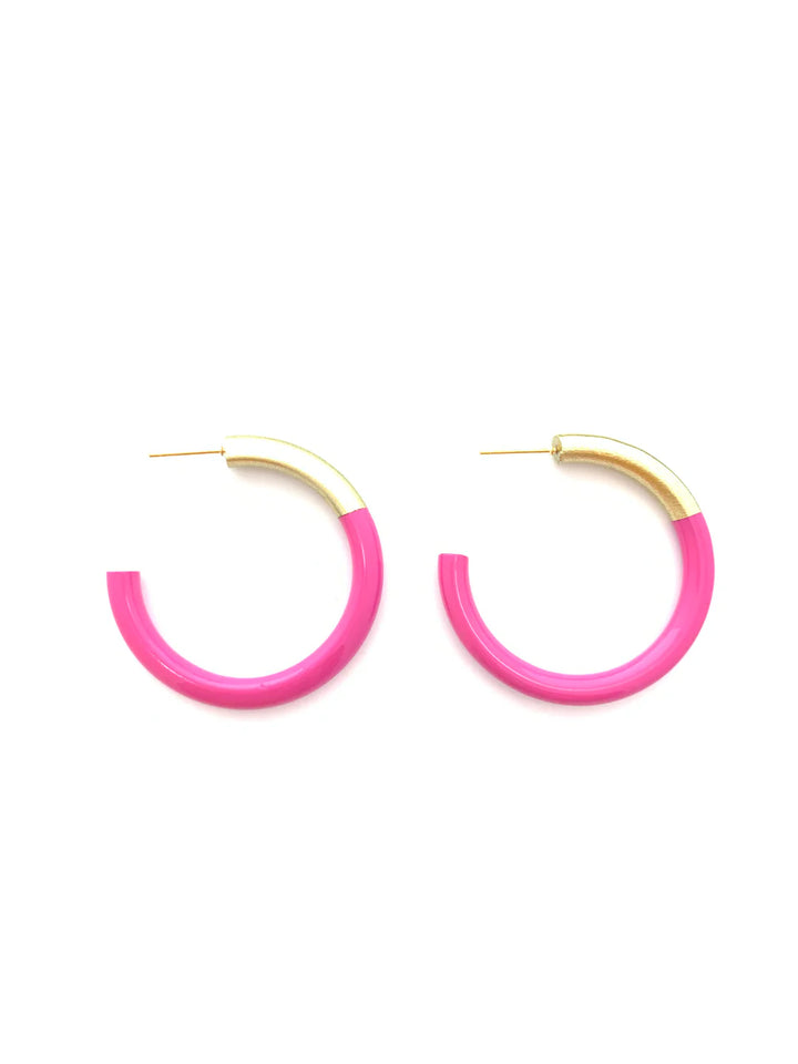 Accessory Jane: Colored Hoop Earrings
