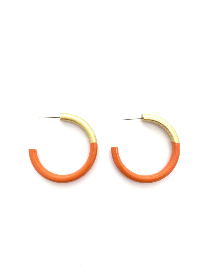 Accessory Jane: Colored Hoop Earrings