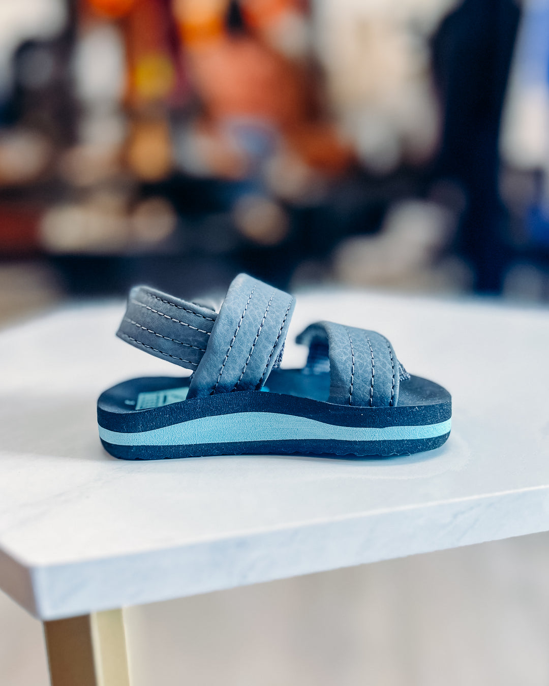 Reef: Kids Ahi Convertible in Grey/Aquifer