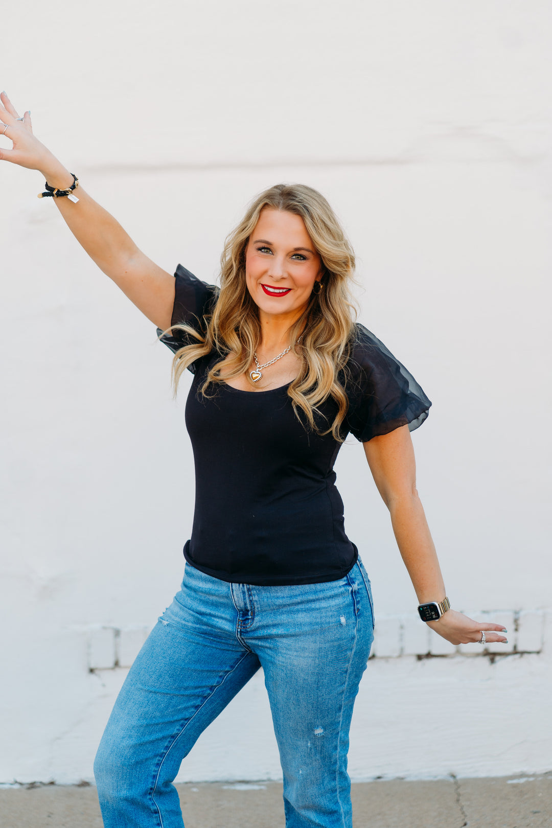 Steve Madden: Pamelia Top in Black BO305256