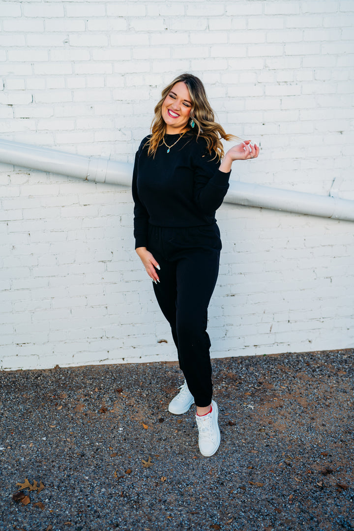 Dear John: Lucinda Sweater in Black