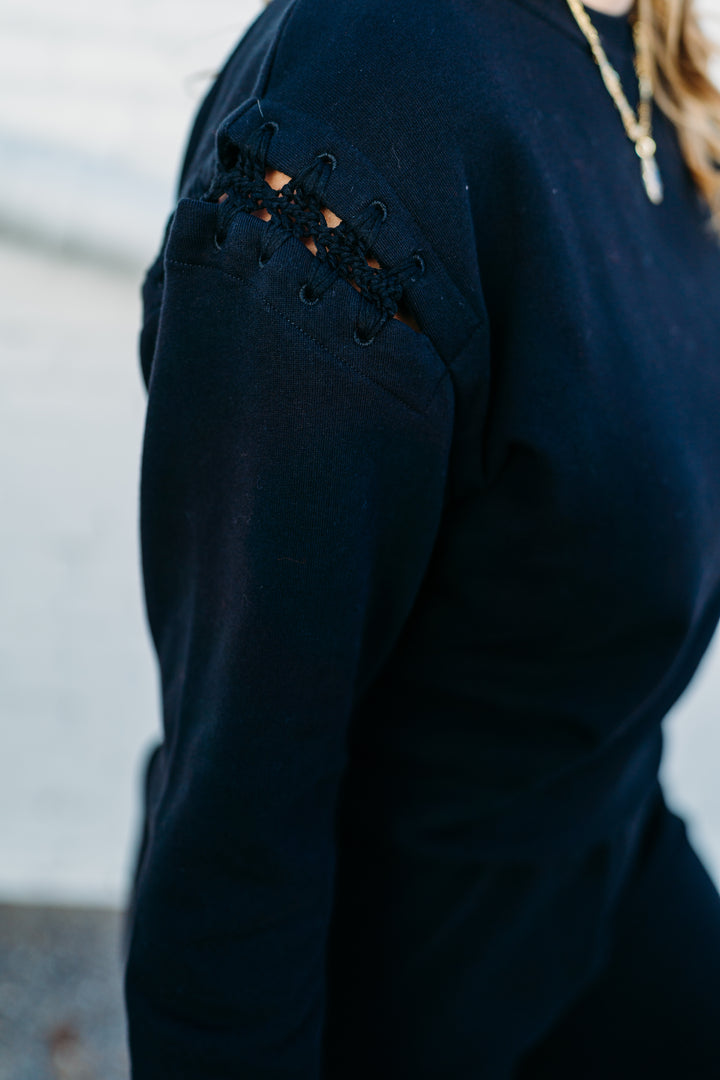 Dear John: Lucinda Sweater in Black