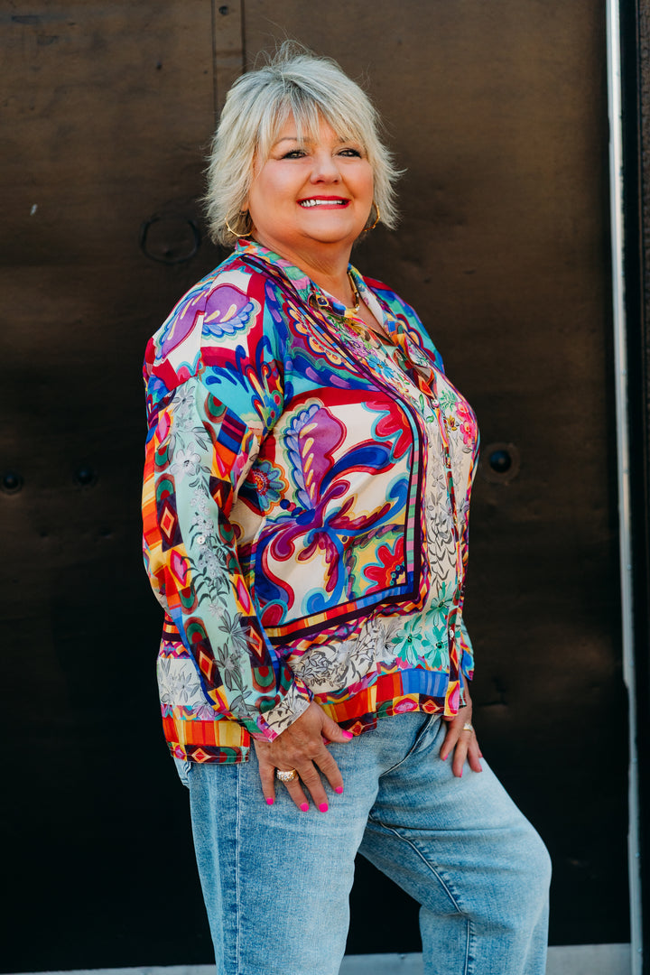 Johnny Was: The Audrey Shirt in Mcanna C14325-2