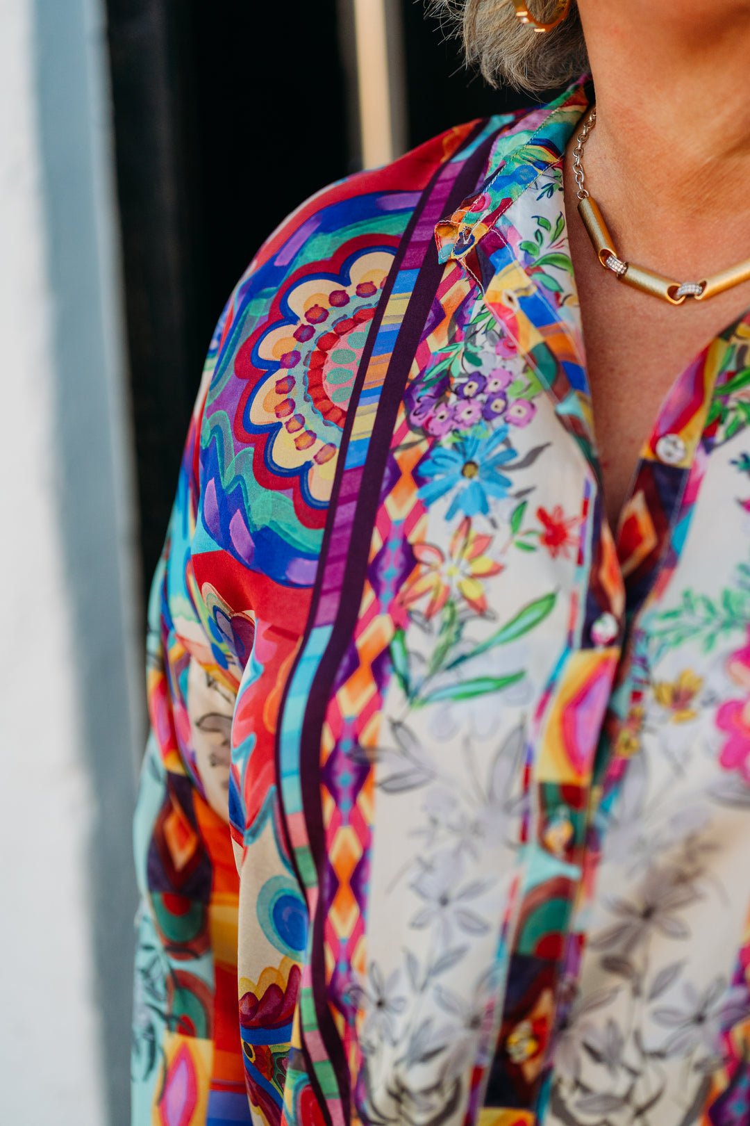 Johnny Was: The Audrey Shirt in Mcanna C14325-2