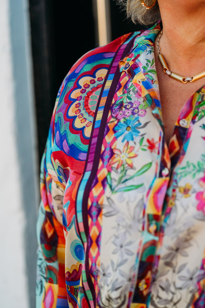 Johnny Was: The Audrey Shirt in Mcanna C14325-2