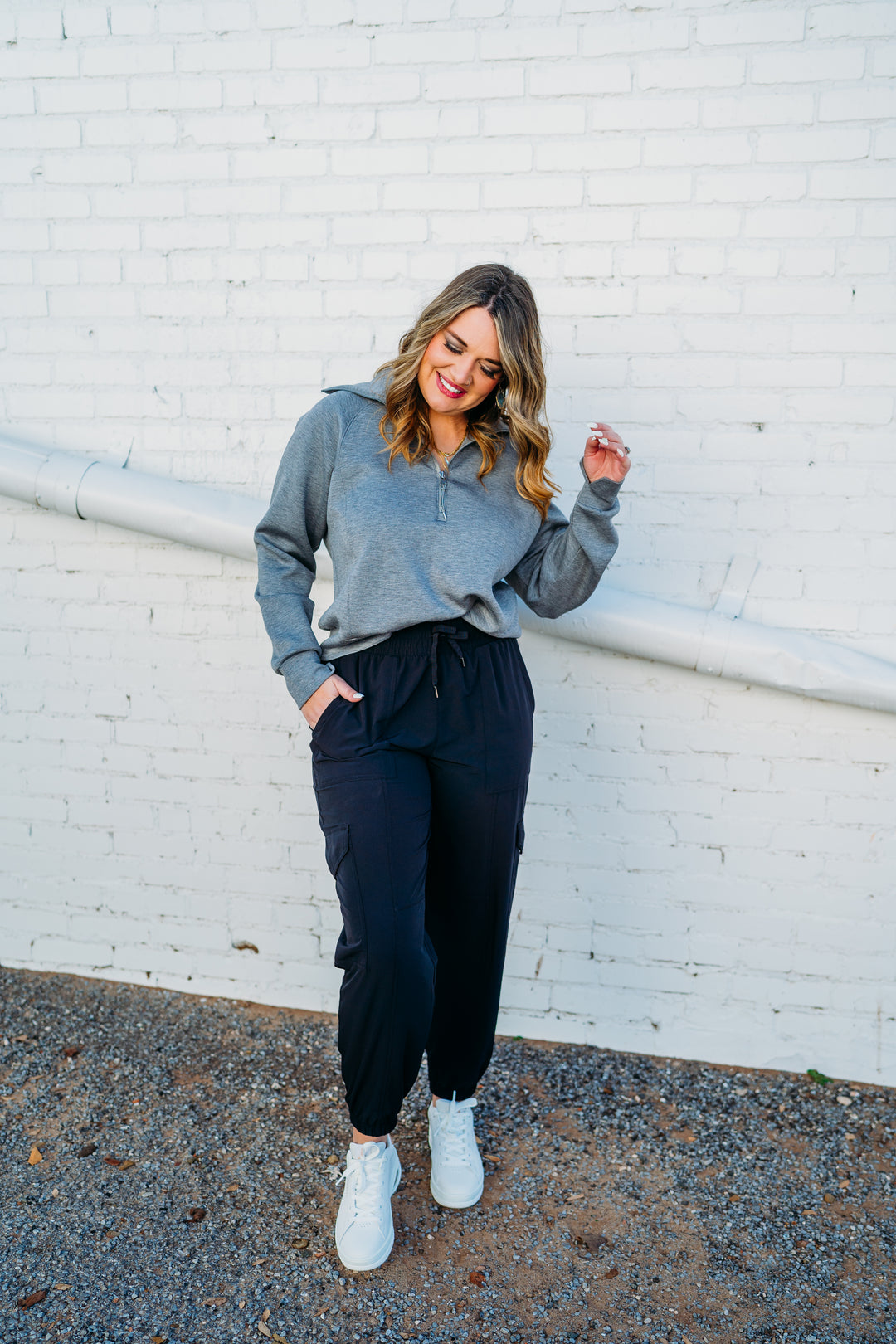 Spanx: Casual Fridays Cargo Jogger in Very Black 50638R