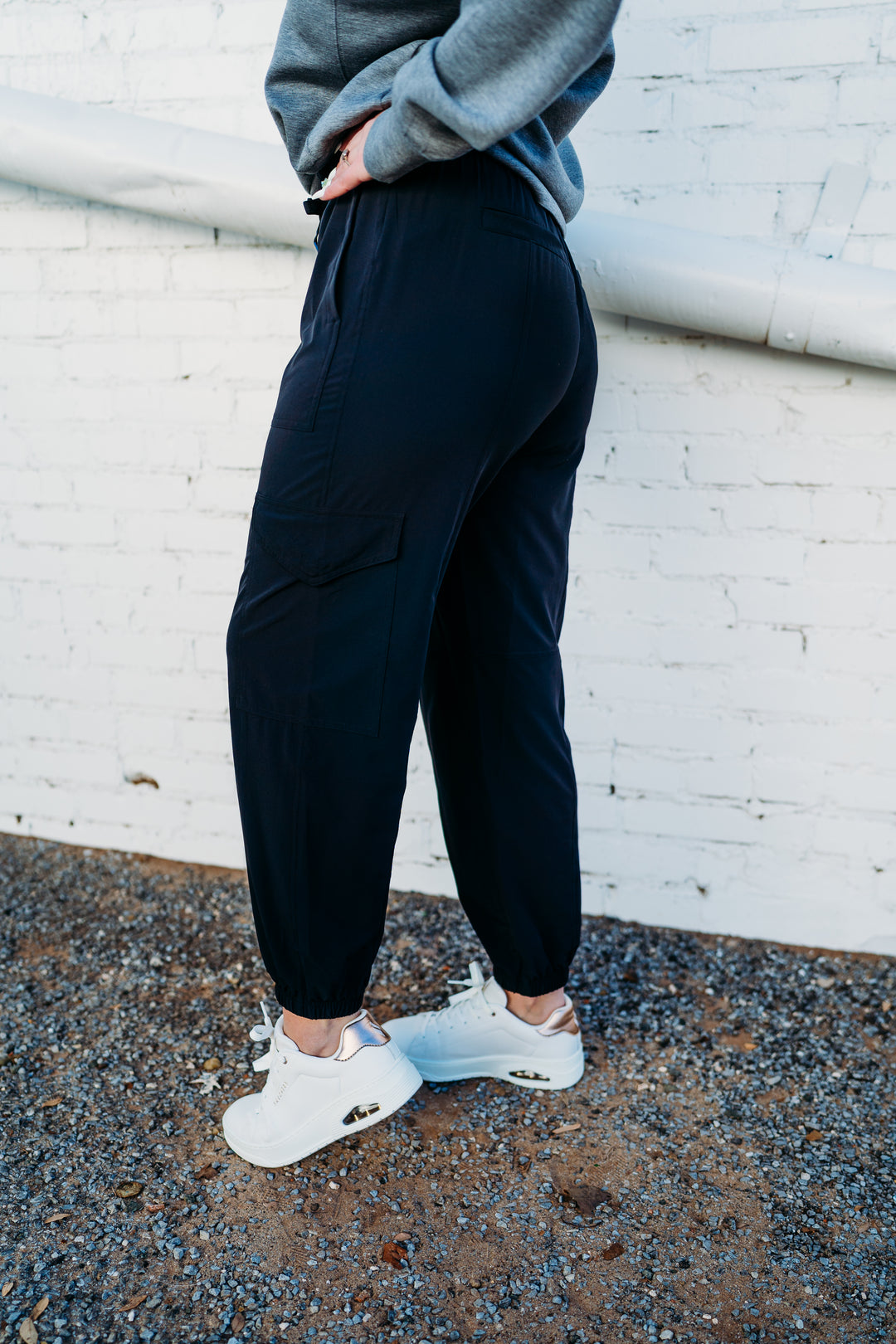 Spanx: Casual Fridays Cargo Jogger in Very Black 50638R