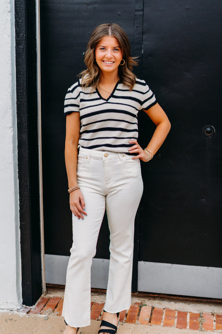 Steve Madden: Brayden Sweater in Black/Multi