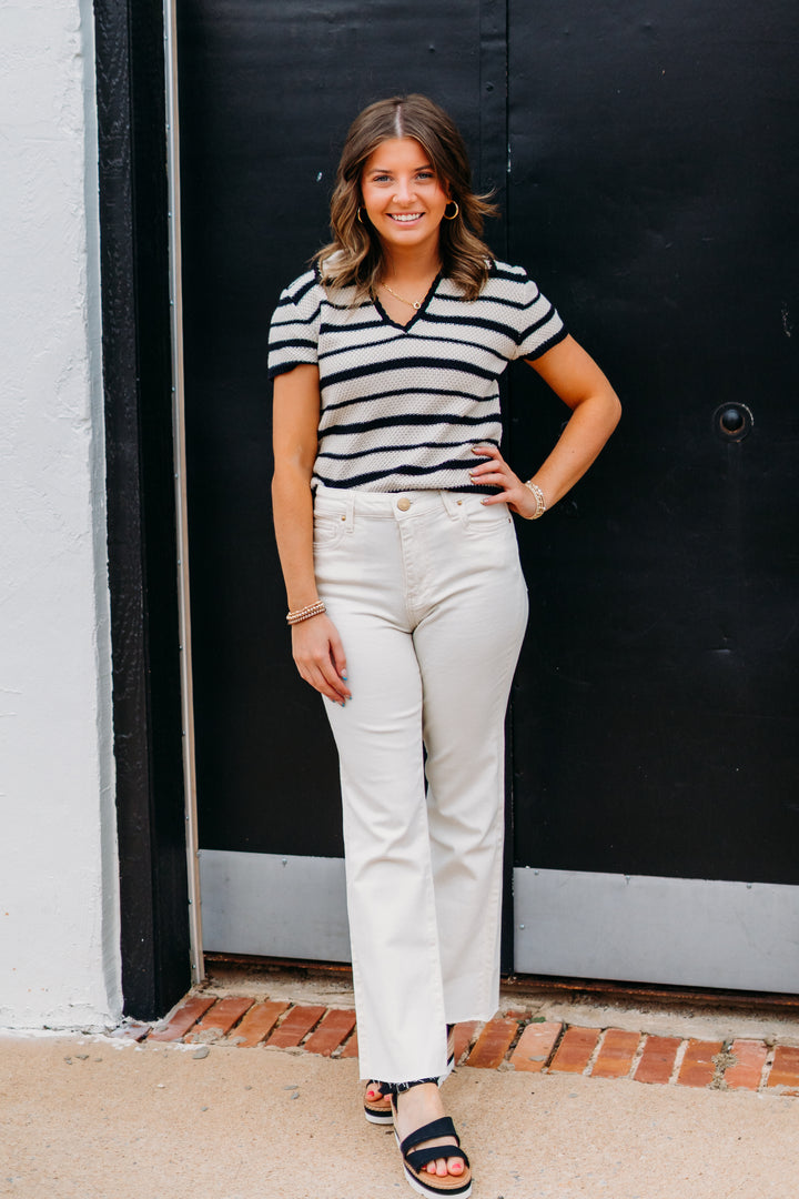 Steve Madden: Brayden Sweater in Black/Multi