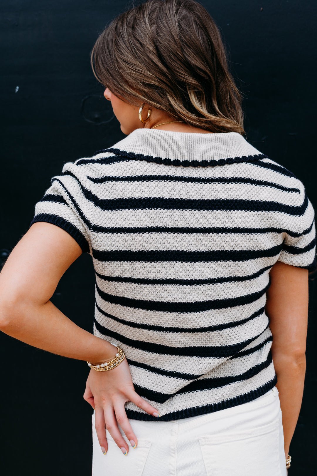 Steve Madden: Brayden Sweater in Black/Multi