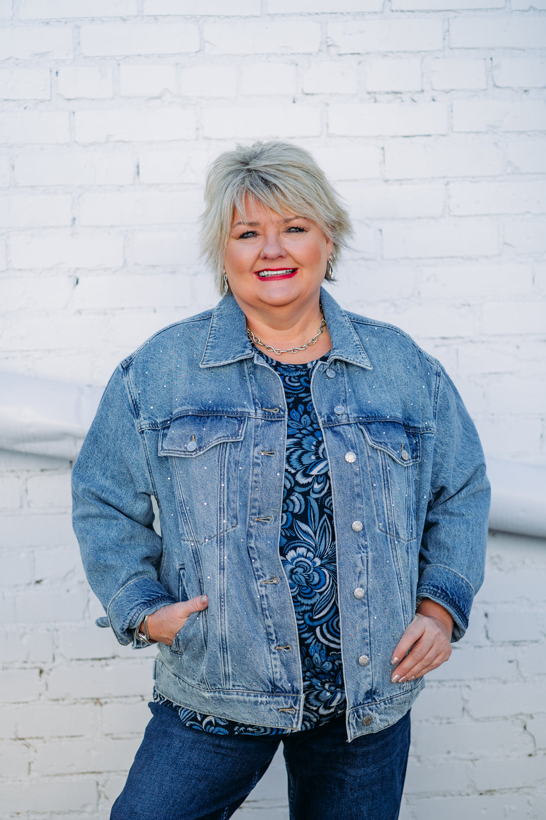 Daze: Beau Jacket in Twinkle (Oversized)