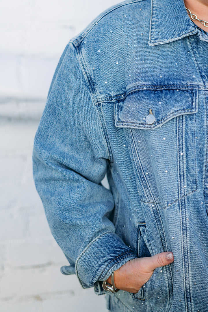 Daze: Beau Jacket in Twinkle (Oversized)