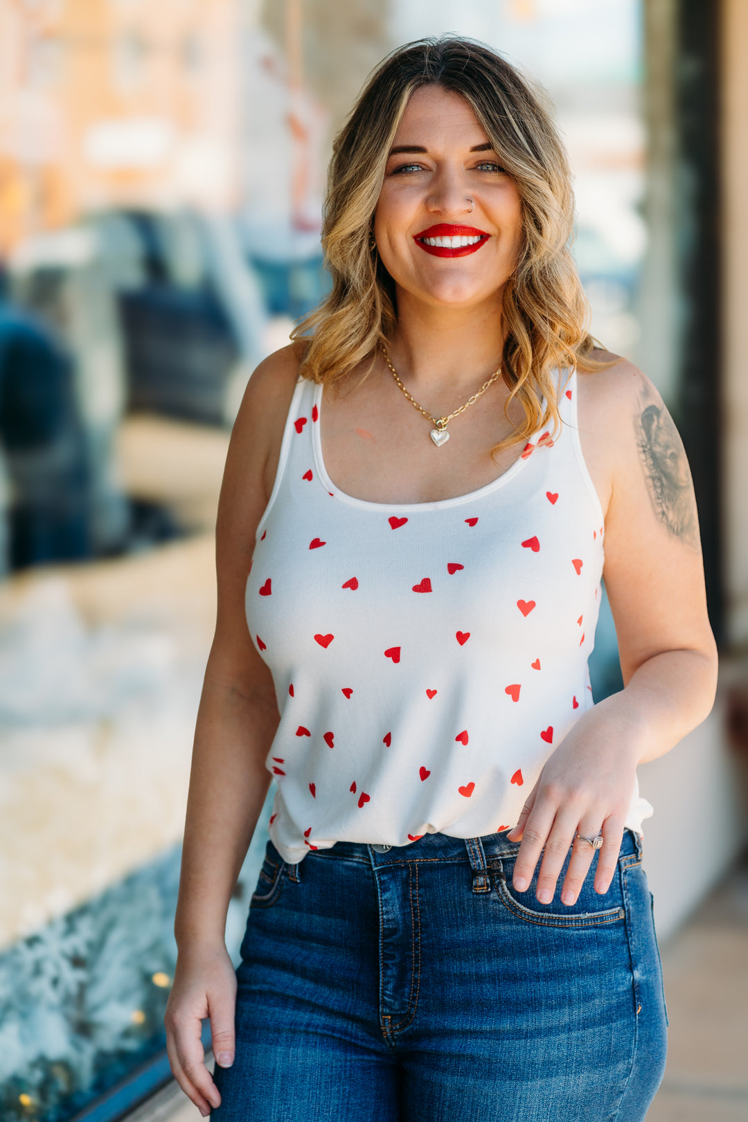 Z Supply: This Love Heart Tank in Rendezvous