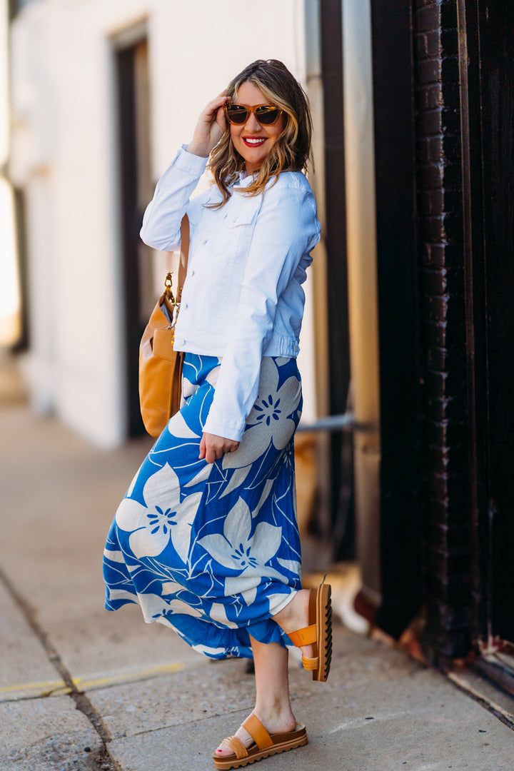 Z Supply: Cecily Madero Maxi Dress in Riviera