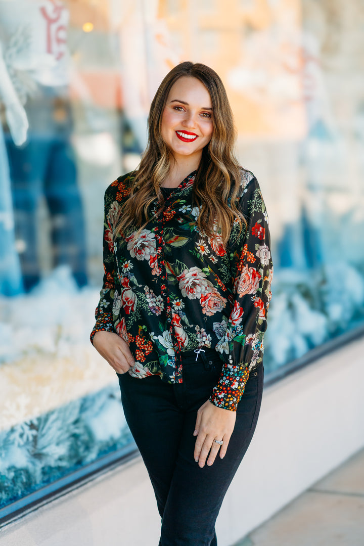 Johnny Was: Yrene Blouse in Attar