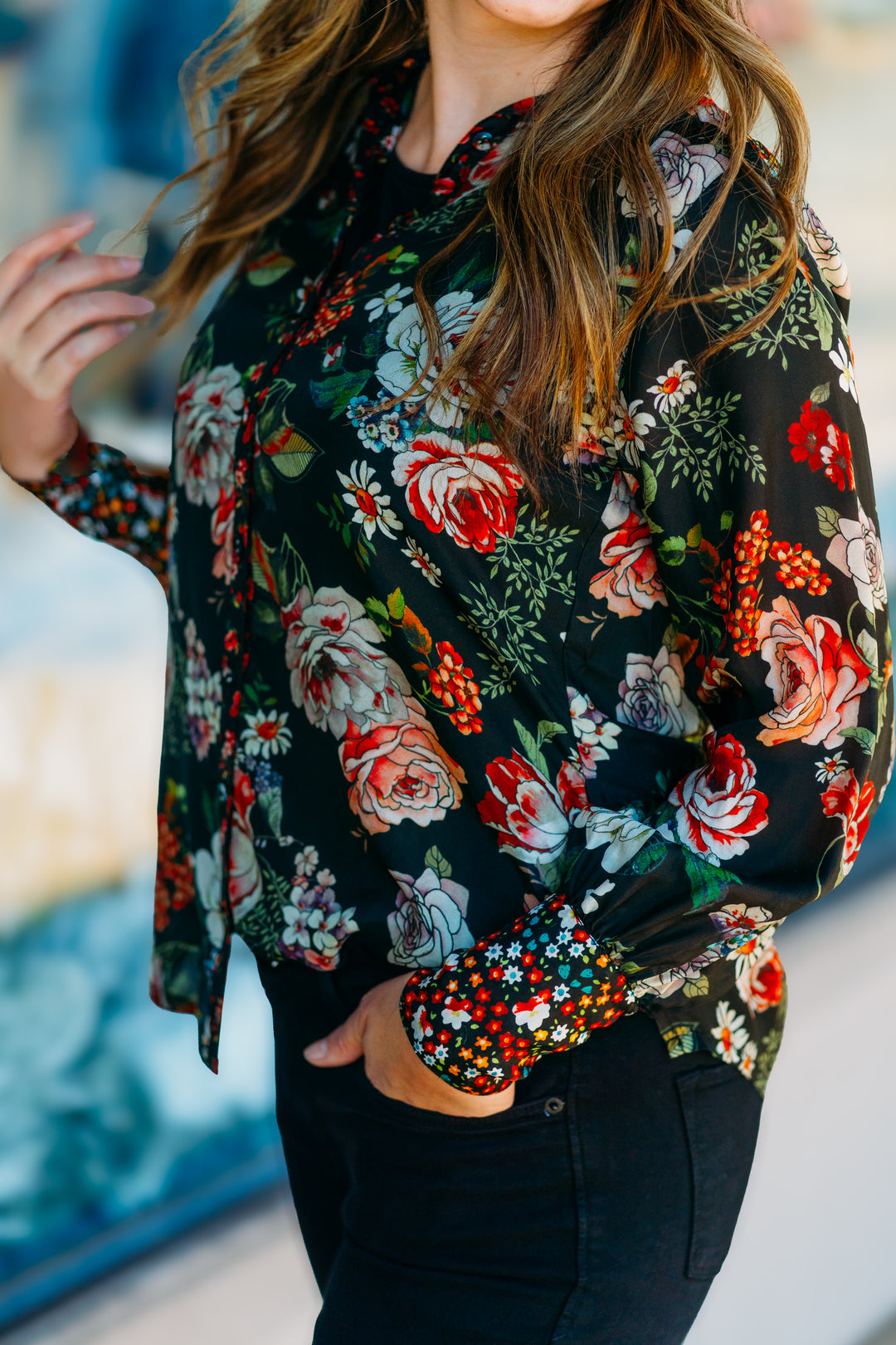 Johnny Was: Yrene Blouse in Attar