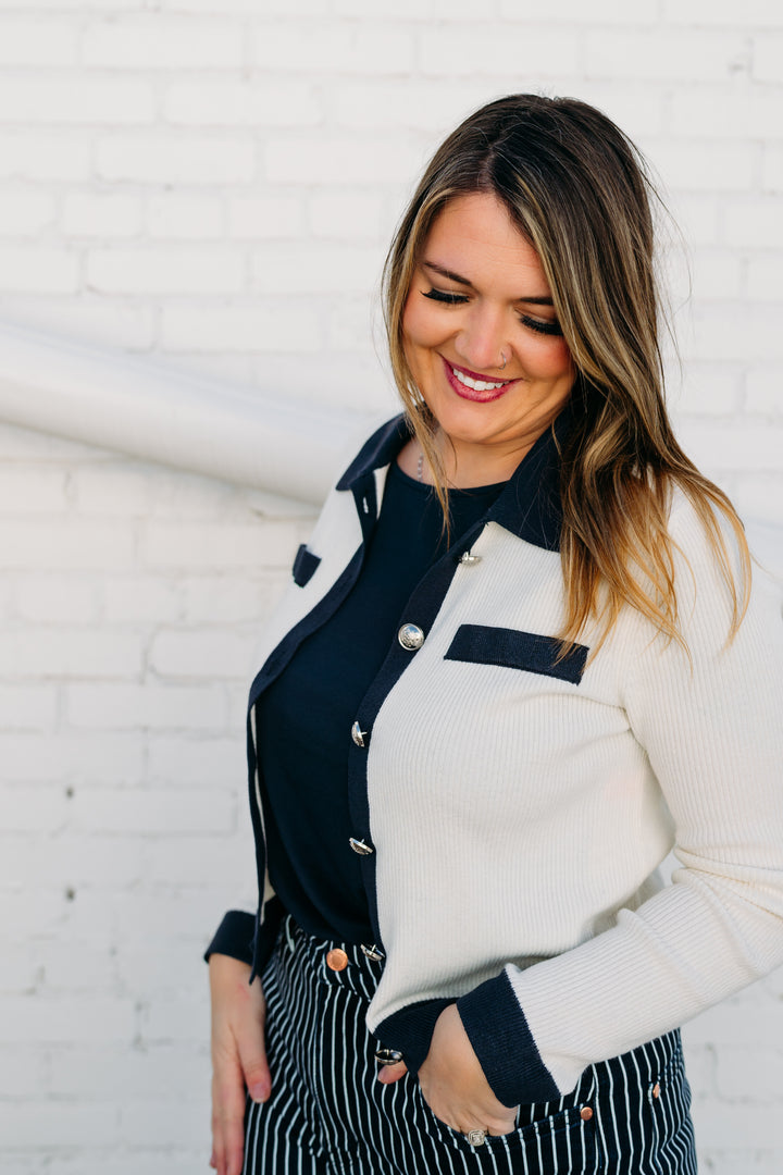 Steve Madden: Ayda Cardigan in Whisper White BO406773