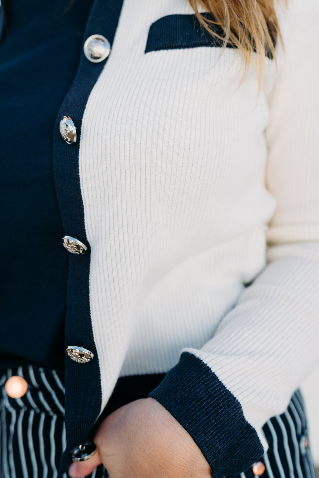 Steve Madden: Ayda Cardigan in Whisper White BO406773