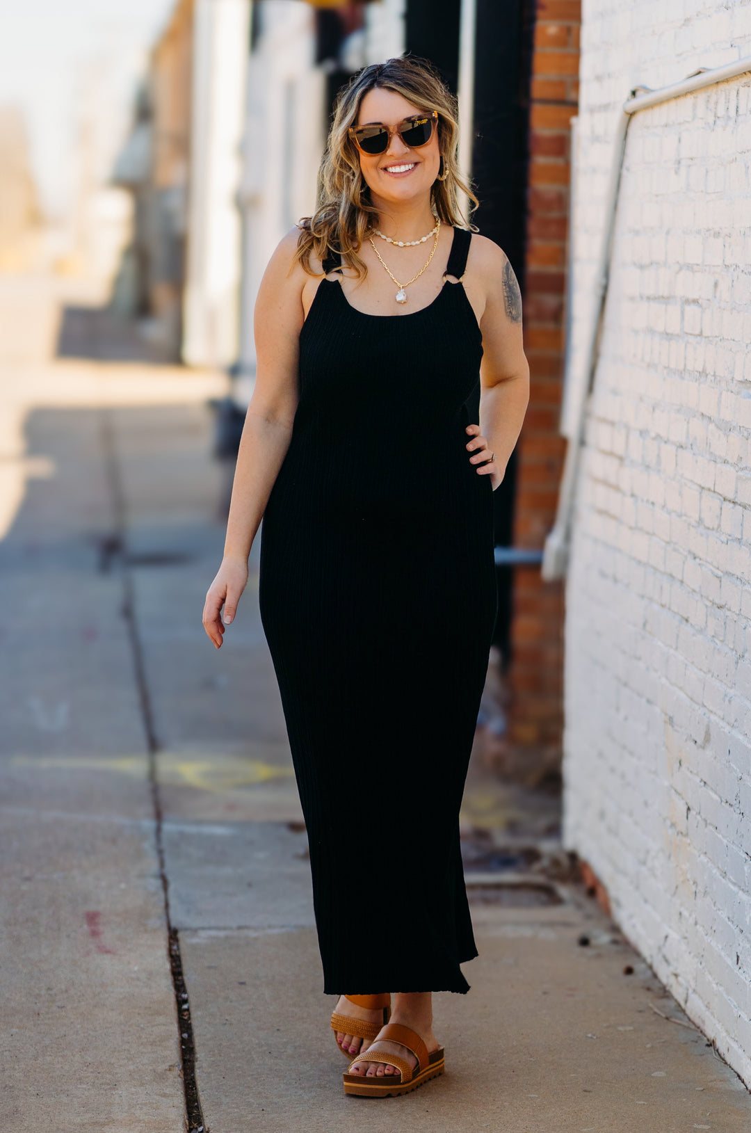 Z Supply: Salinas Midi Dress in Black